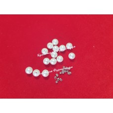 Намиста перли прибивні № 8 білий 500 гр