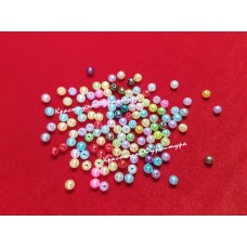 Намиста 6 мм 500гр асорті