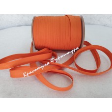 Бейка бавовняна Bias Tape 1,5 см 90 м помаранчевий 21