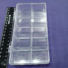 Бокс 9*18*3 см 10 вічок прозорий