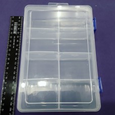 Бокс регульований 20х13х4,5 см 8 вічок прозорий