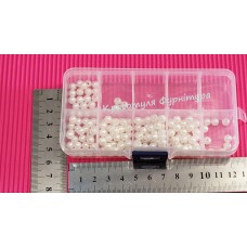 Бокс прямокутний матовий 12х6х2,3 см 10 вічок