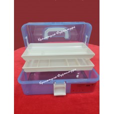 Бокс валіза-розкладачка 17*31*15 см синій