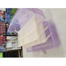 Бокс валіза-розкладачка 17*31*15 см бузковий