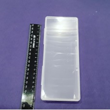 Бокс прозорий довгий 7,5*19,5*4 см