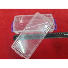 Бокс з кольоровою засувкою 10 x21x4,5 см