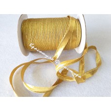 Кант парчовий Bias Tape 1см 46м золотий