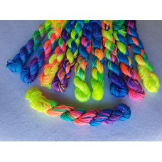 Шнур шамбала косичка 2мм 220м меланж