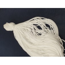 Шнур спортивний 3мм 92м білий