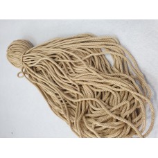 Шнур спортивний 5мм 92м бежевий