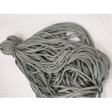 Шнур спортивний 5мм 92м сірий