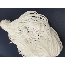 Шнур спортивний 5мм 92м білий