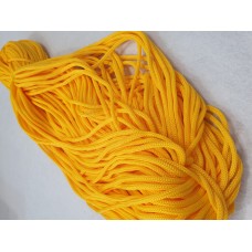 Шнур спортивний 5мм 92м жовтий