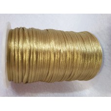 Корсетний шнур 92м золотий