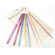 Набір гачків для в`язання mit Liebe gemacht 8шт 2,0мм 2,5мм 3,0мм 3,5мм 4,0мм 4,5мм 5,0мм 6,0мм