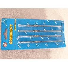 Набір гачків для в`язання Commodity 4 шт 1,0мм 1,5мм 2,0мм 2,5мм