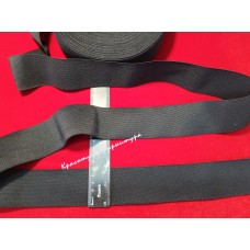 Резинка середньої щільності 5см 25м чорна