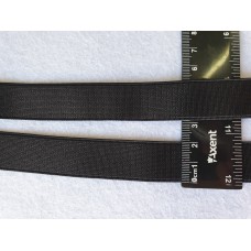 Резинка для бюстгальтера 2 см 13 м чорний