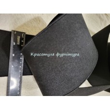 Резинка взуттєва 10 см 23 м чорна