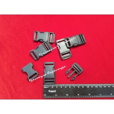 Фастекс пластик 2см 100шт чорний