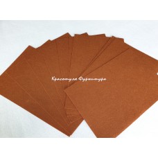 Фетр 20х30 см 1мм 10 листів коричневий