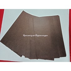 Фетр 20х30 см 1мм 10 листів темно-коричневий
