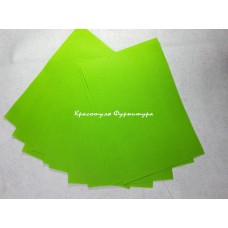 Фетр 20х30 см 1мм 10 листів салатовий