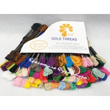 Муліне Gold Thread 8м 100шт асорті