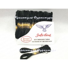 Муліне Interbird 8м 100шт чорний