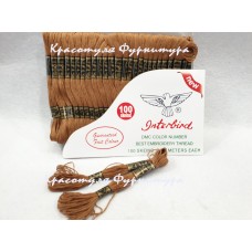 Муліне Interbird 8м 100шт коричневий