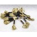Муліне з люрексом Interbird 8м 24шт світло-золотий