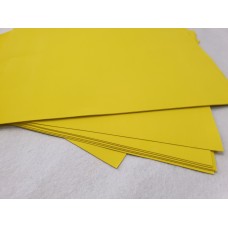 Фоаміран 50*50 1,5 мм 10 листів жовтий