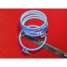 П`яльця пластмасові 15см 5шт блакитні