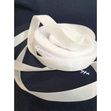Стрічка репсова 1,5см 23м білий