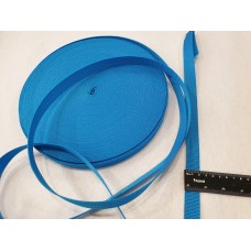 Ремінна стрічка 2см 48м блакитний