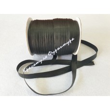 Бейка шкіряна Bias Tape 1,5см 90м чорний