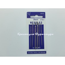 Голки Best №120-072 2/0&1 6 шт