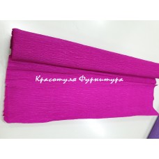 Папір гофре 50 см 2,5 м фуксія