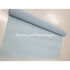 Папір гофре 50 см 2,5 м світло-блакитний