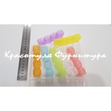 Набір кольорових органайзерів 7шт * 4 вічок