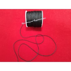 Шнур шамбала 2 мм 100 ярдів чорний