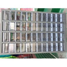 Бокс вітринний на 48 комірок, висота 94 см, глибина 21,5 см