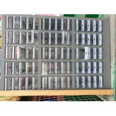 Бокс вітринний на 75 комірок, висота 94 см, глибина 19,5 см