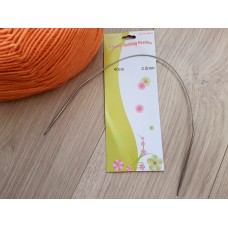 Спиці на тросі 40 см №2,5 10 шт