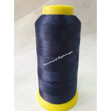 Нитка міцна оздоблювальна темно-синій